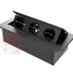 پریز توکار مشکی n332-n333