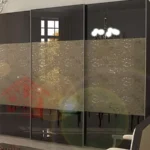 مکانیزم درب ریلی کمدی تاپ لاین توکار اسلیم ملونی 11010