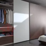 مکانیزم درب ریلی کمدی تاپ لاین توکار اسلیم ملونی 11010