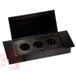 پریز روی کابینت ملونی 3 سوکت مدل 10106