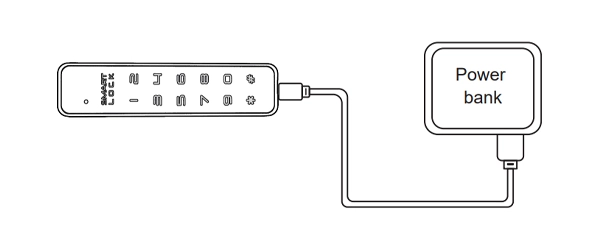 قفل دیجیتال رمزی کمد و کشو بلو کد BG119