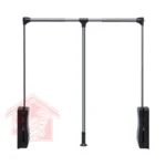 رگال آسانسوری فانتونی طوسی فرنچ استایل فانتونی کد J945-J946
