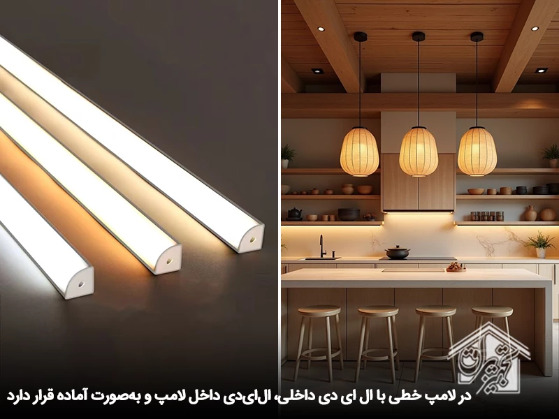لامپ سیلیکونی با الایدی داخلی