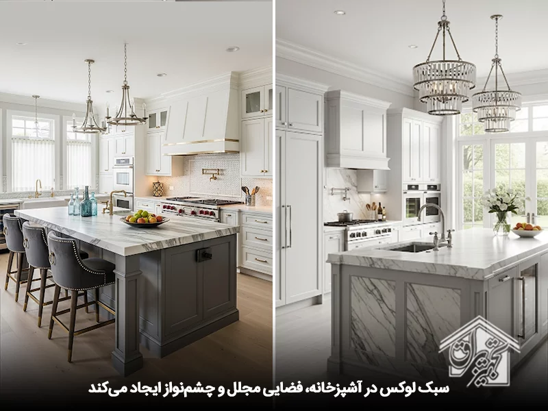 کابینت سفید طوسی 26