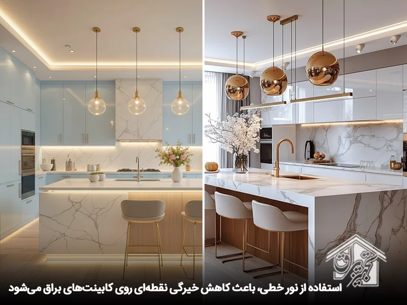 زیباترین مدل کابینت های گلاس 31
