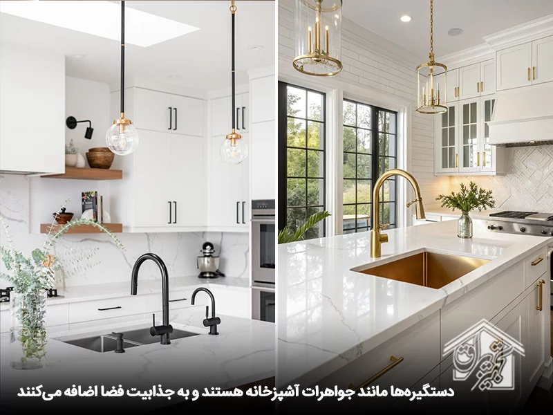 بهترین مدل کابینت امدیاف سفید 18