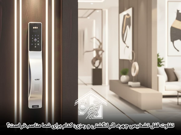 تفاوت قفل تشخیص چهره، اثر انگشتی و رمزی