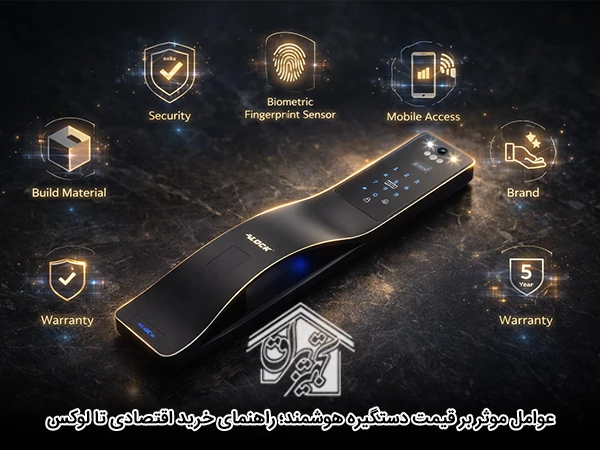 عوامل موثر بر قیمت دستگیره هوشمند