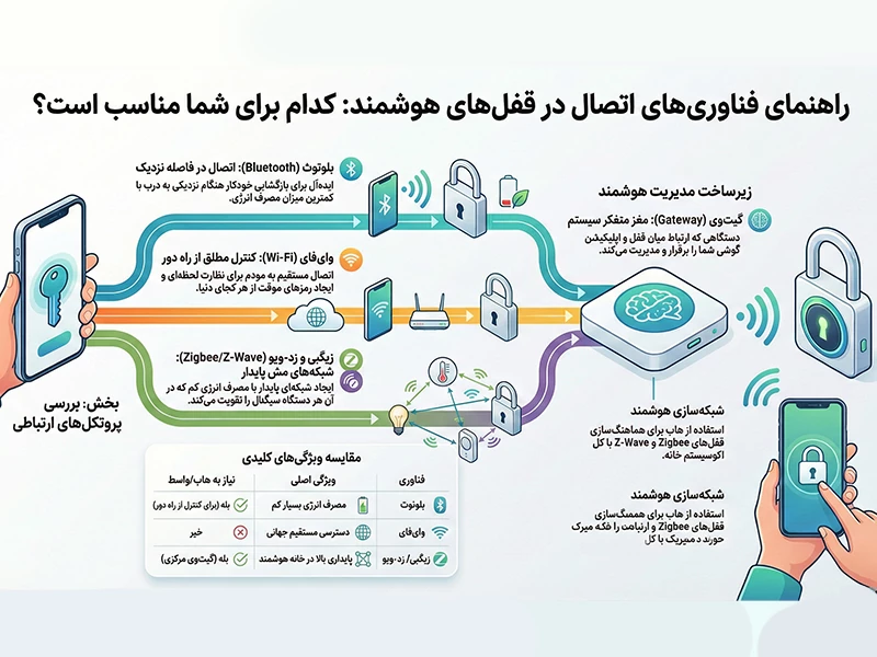 فناوریهای اتصال: پل ارتباطی شما با خانه از هر کجای دنیا