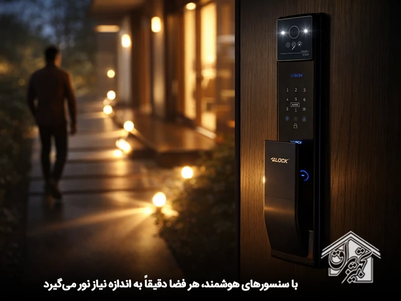 سناریوهای ورود و خروج: هماهنگی نور و امنیت