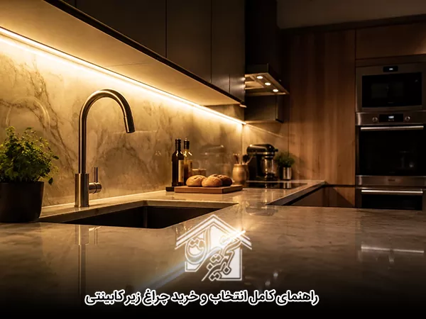 راهنمای کامل انتخاب و خرید چراغ زیر کابینتی
