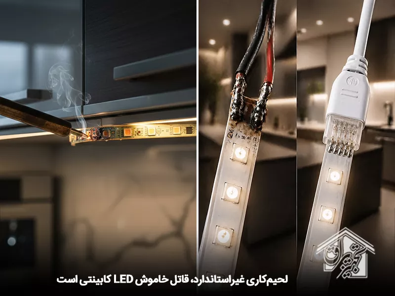 اشتباه اول: لحیمکاری غیراستاندارد