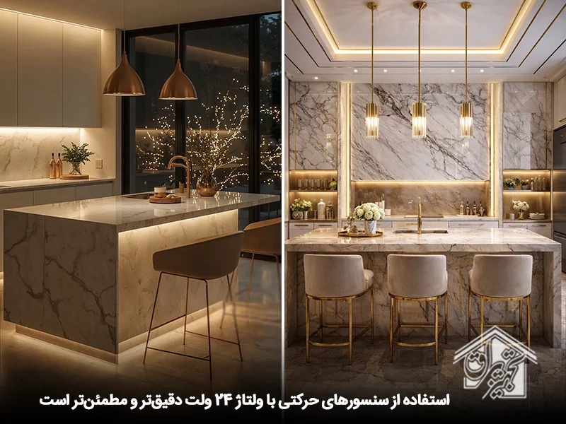 سنسور حرکتی با ولتاژ 24