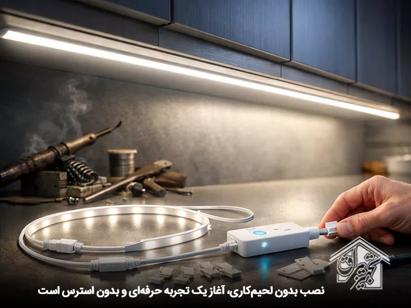 نصب بدون لحیمکاری؛ پایان خطای انسانی