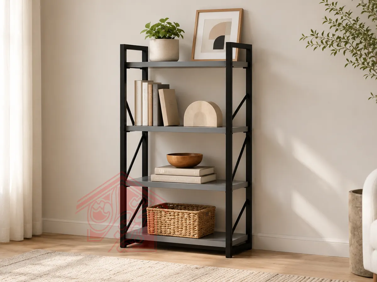 قفسه کتابخانه فلزی طوسی