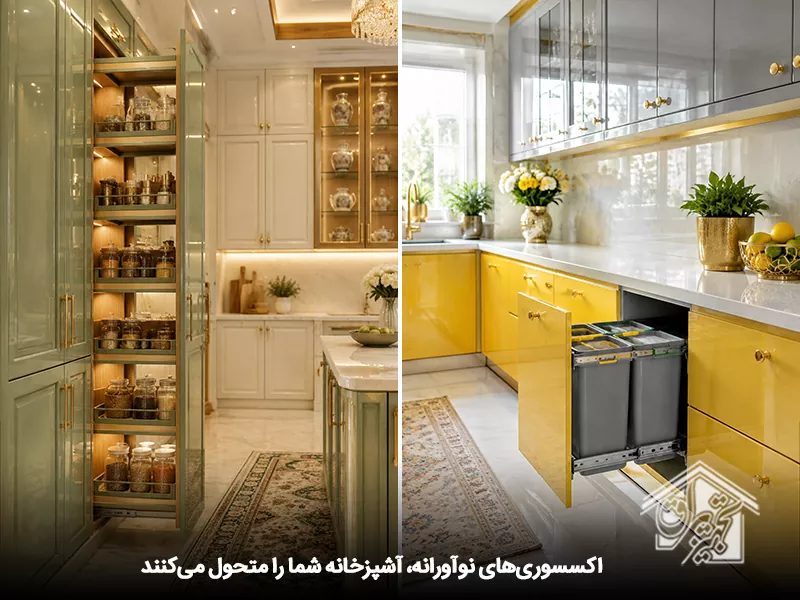 تحول آشپزخانه با اکسسوری های نوآورانه