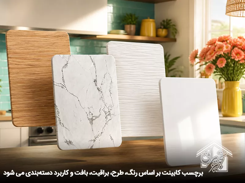دسته بندی برچسب کابینت ضد آب