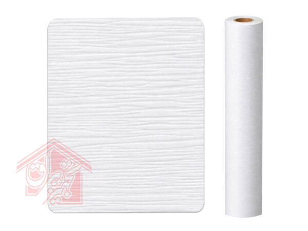 -برچسب کابینت طرح چوب سفید کد 9136--