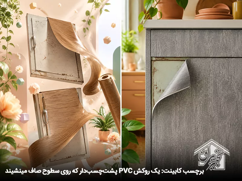 ماهیت برچسب کابینت فلزی قدیمی
