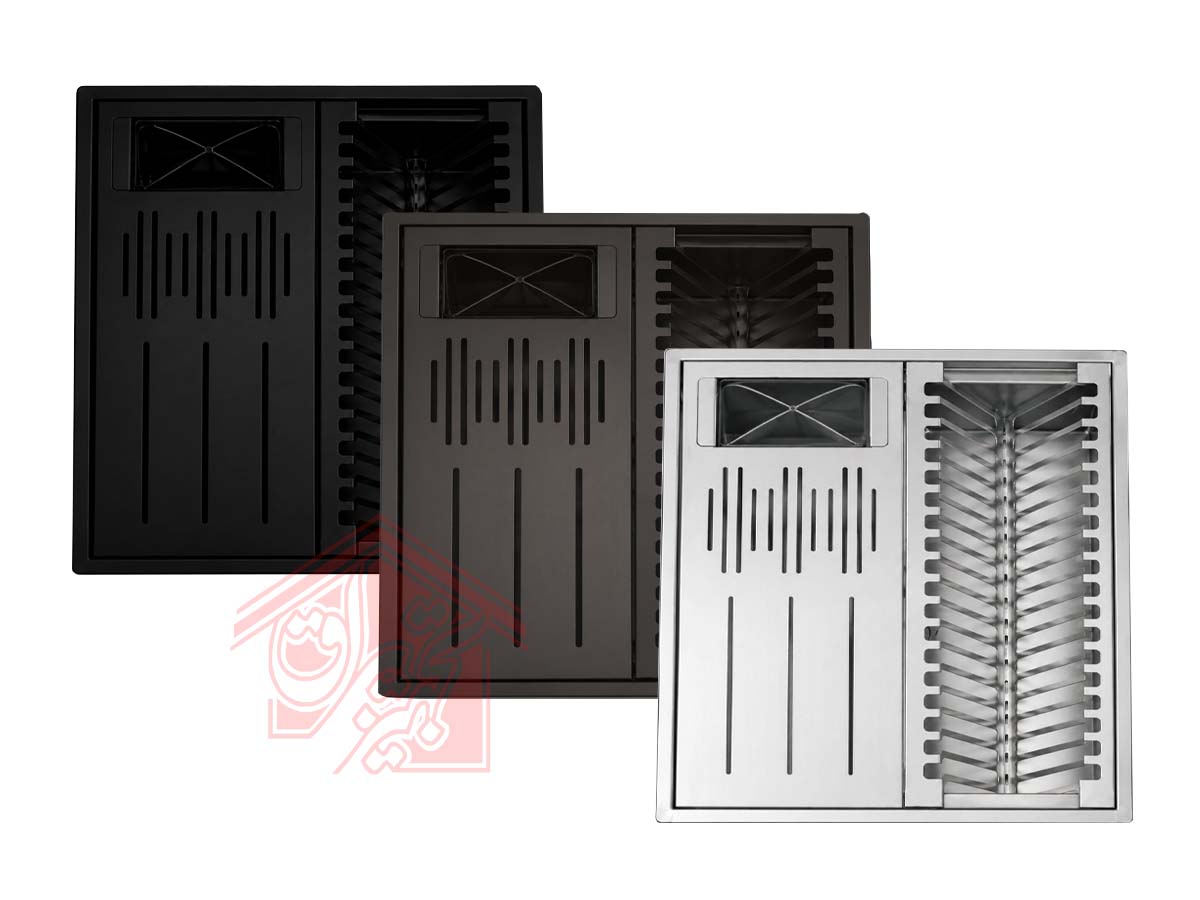 آبچکان توکار مربعی برازا