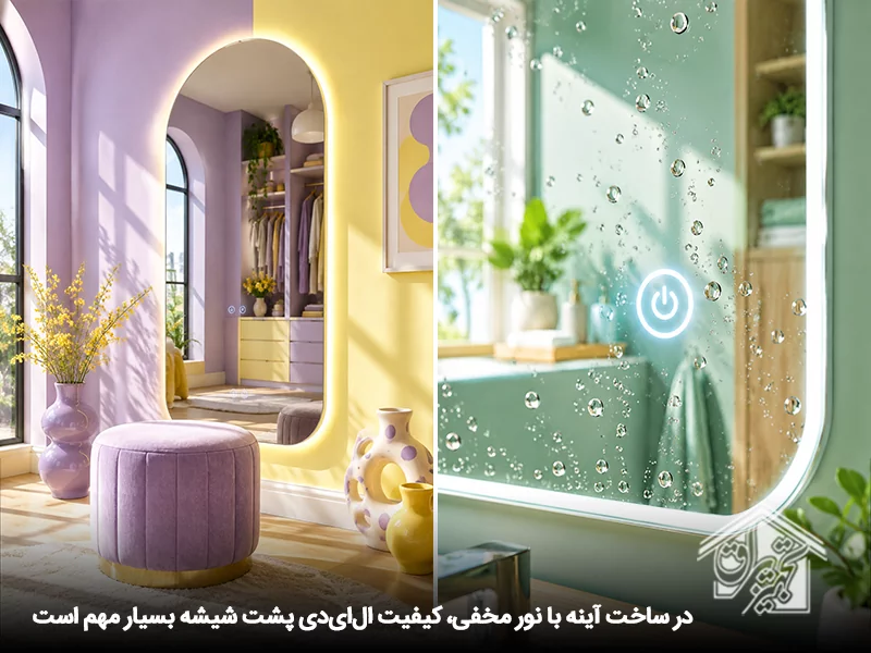مهم ترین بخش در ساخت آینه بک لایت
