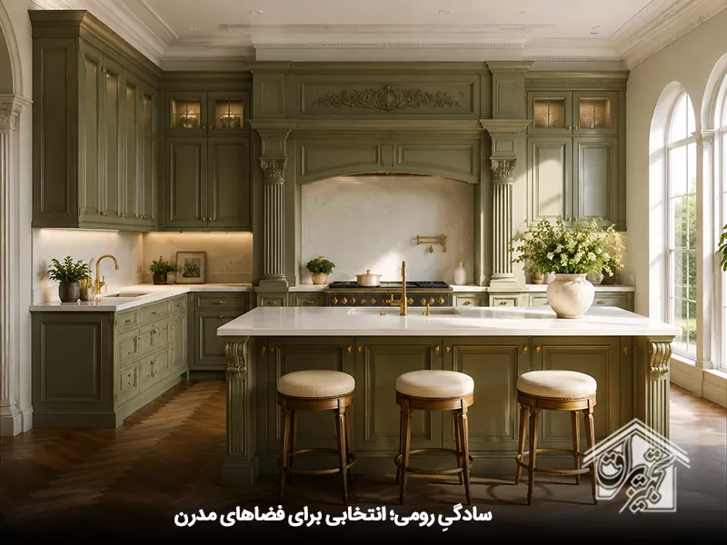 کابینت رومی ساده