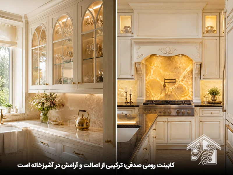کابینت رومی صدفی
