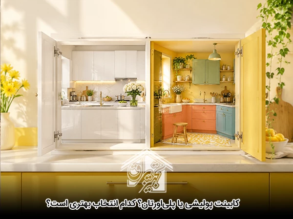 کابینت پولیشی یا پلی‌اورتان